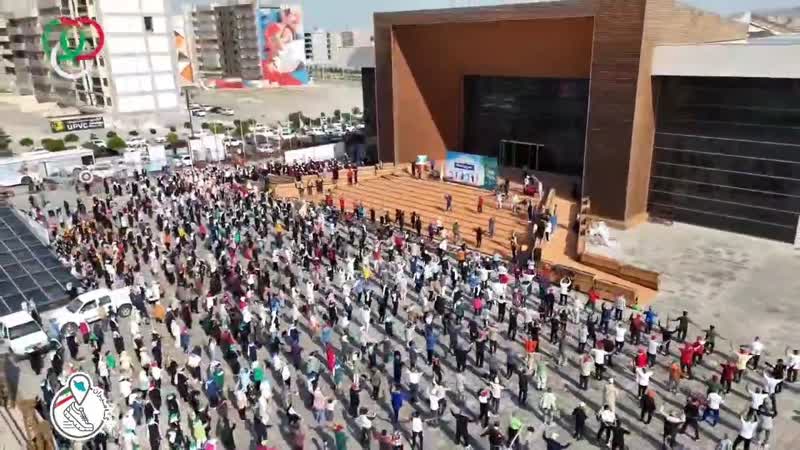  همایش بزرگ ورزش همگانی پنجشنبه‌ها‌ با ورزش روزانه با استقبال گسترده شهروندان تبریزی